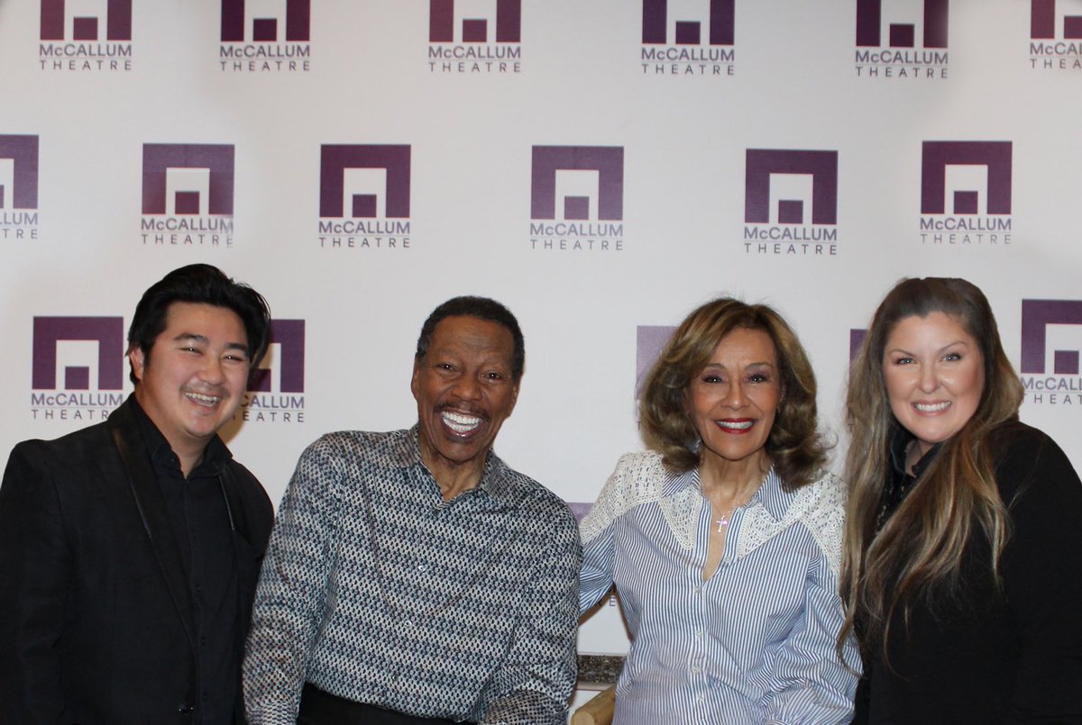 With Marilyn & Billy @mccoodavis, 7-Time Grammy winners & stars of The Original 5th Dimension at “When a Man Loves a Woman”. They are performing tonight @ Patchogue Theatre in #LongIsland & tomorrow @ Bergen Theatre in #NewJersey. They are the best! mccoodavis.com