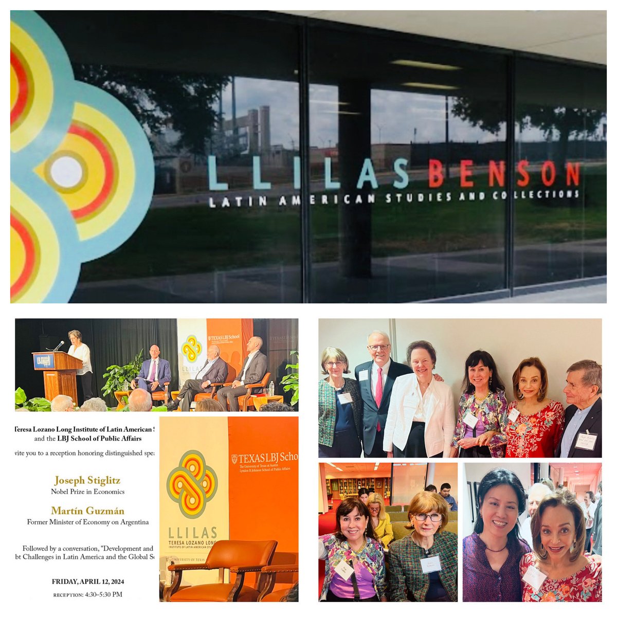 Myra Leo (@mleoadvisor) on Twitter photo .<a href="/llilasbenson/">LLILAS BENSON</a> -The Mary Ann Faulkner Distinguished Lecture Series in Latin American Public Affairs w/ Nobel laureate J. Stiglitz & Fmr Economic Minister of Argentina M. Guzmán <a href="/TheLBJSchool/">The LBJ School</a> <a href="/JCHartzell/">Jay Hartzell</a> 🤘 .<a href="/llilasbenson/">LLILAS BENSON</a> -The Mary Ann Faulkner Distinguished Lecture Series in Latin American Public Affairs w/ Nobel laureate J. Stiglitz & Fmr Economic Minister of Argentina M. Guzmán <a href="/TheLBJSchool/">The LBJ School</a> <a href="/JCHartzell/">Jay Hartzell</a> 🤘