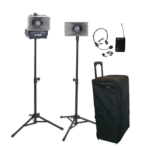 When you need to project clear sound up to a half mile away, use the PA system that lives up to its name, the AmpliVox Half-Mile Hailer. Learn more about our kits: ampli.com/portable-pa-sy…
