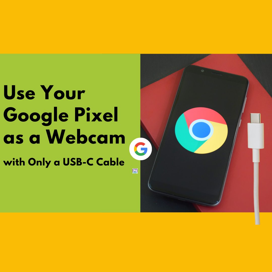 How To Turn Your Google Pixel into a Webcam with Only a USB-C Cable

youtube.com/watch?v=Gd5WTt…

#pixelwebcam, #androidwebcam, #googlepixel, #phonewebcam, #YourTechCoach, #ProductivityHacks