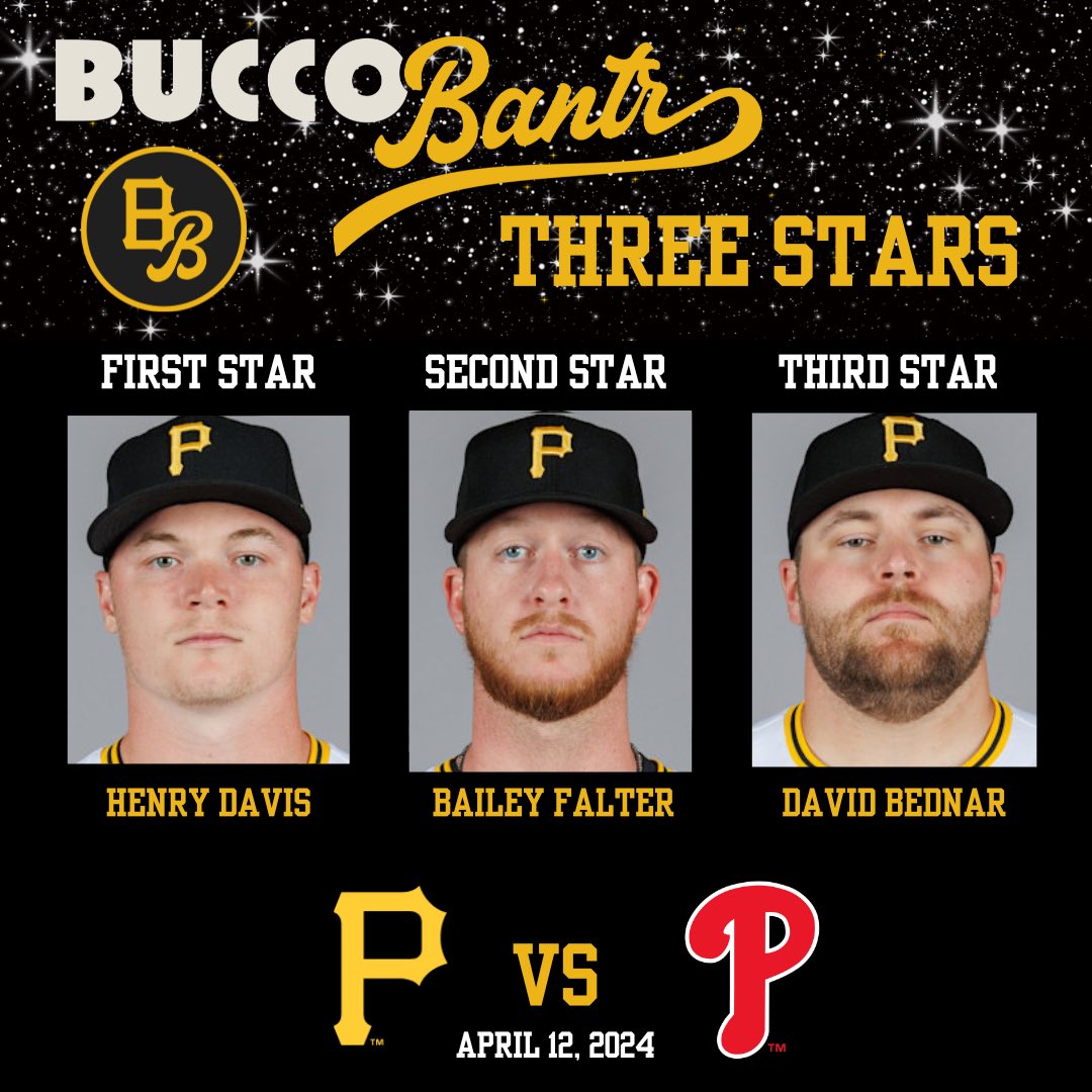 Our #ThreeStars of the game ⭐️⭐️⭐️

#RaiseIt #BuccoBantr