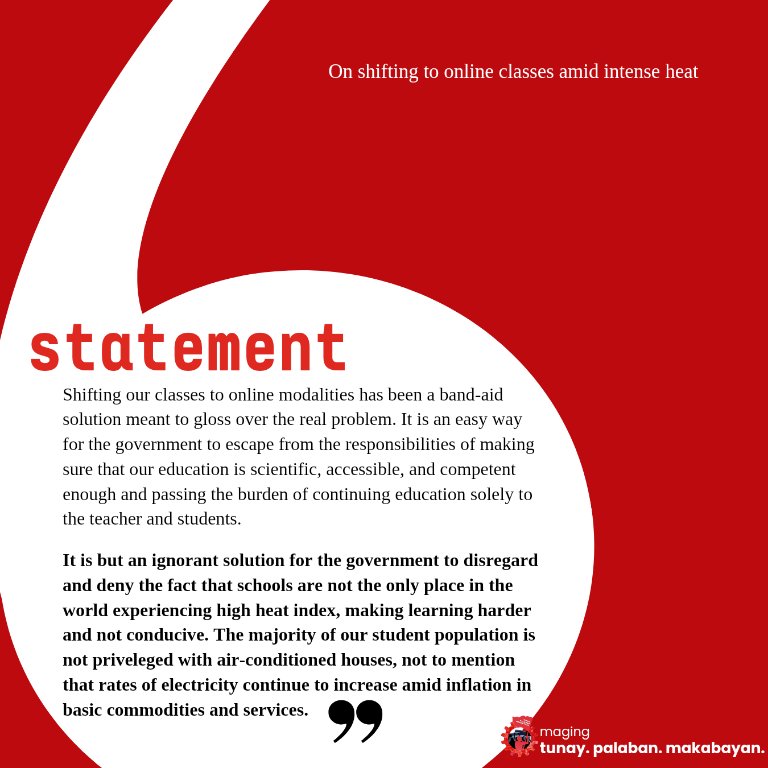 STAND BulSU tweet media