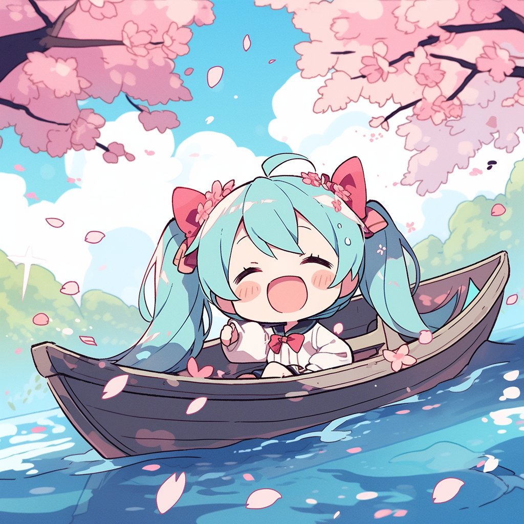 どんぶらこ🛶🌸