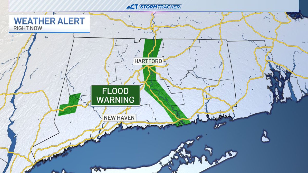 A Flood Warning remains in effect for the Connecticut River. Minor flooding is expected with no major issues.