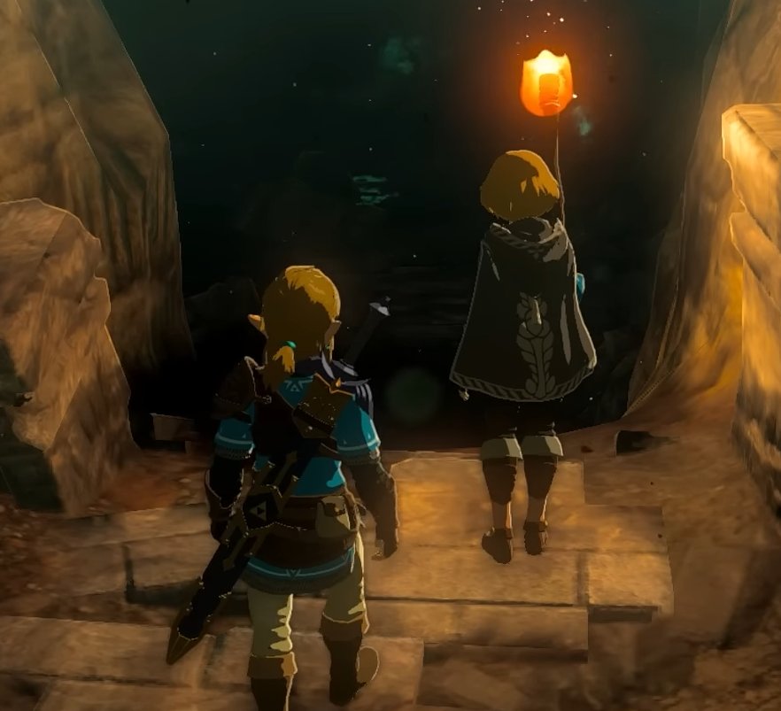 A Kingdom Cries Out Tonight in Search of the Princess and her Royal Knight after they were Reported Missing. 
They were last seen Descending Deep below the Hyrule Castle Ruins. 

Please report ANY sightings of the Princess immediately!
(Volunteer Submission)