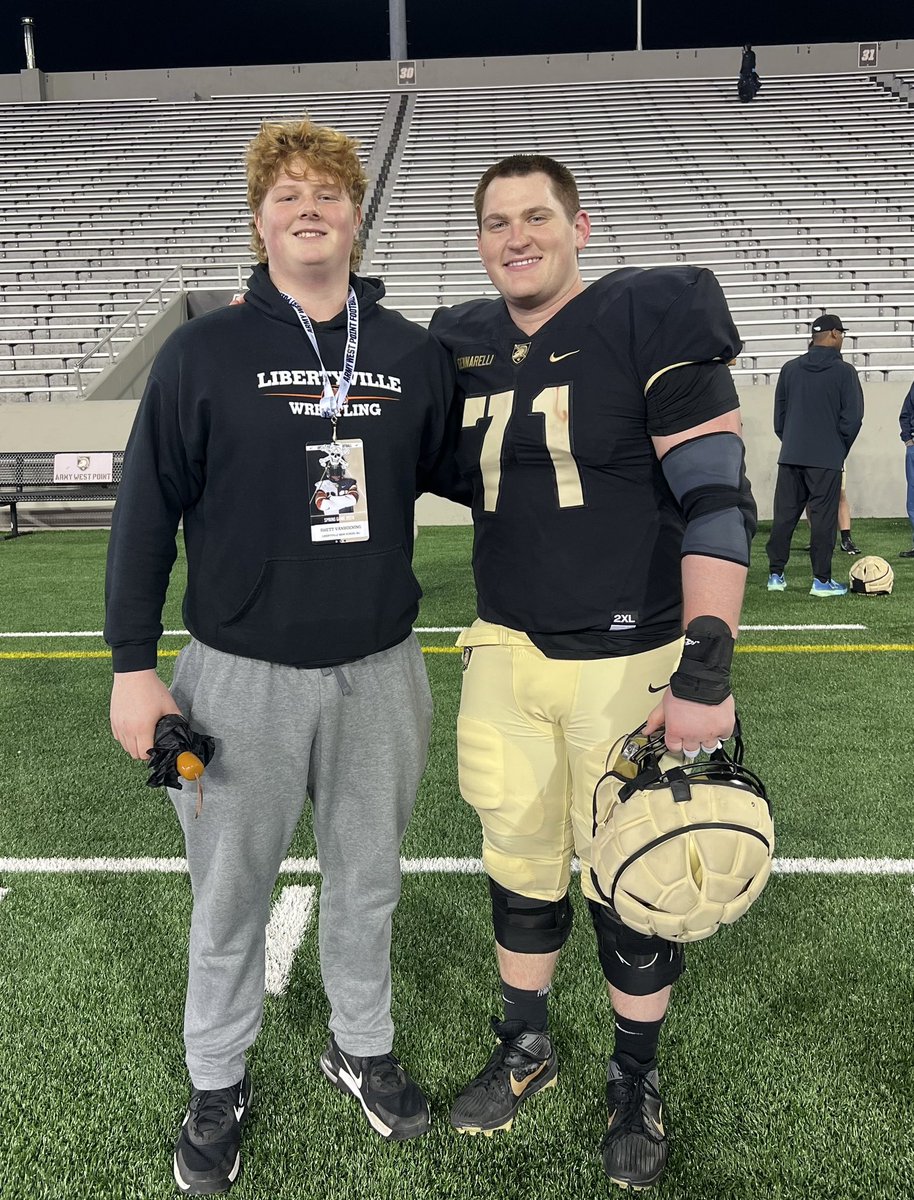 Had an awesome time @ArmyWP_Football’s Spring Game. Good to see another @FISTFootball trainee @Gennarelli2022 compete. Can’t wait to come back! @DrinkallCoach @CoachJeffMonken @LHSWildcatsFB @CoachDShack @CoachSaboFIST @EDGYTIM