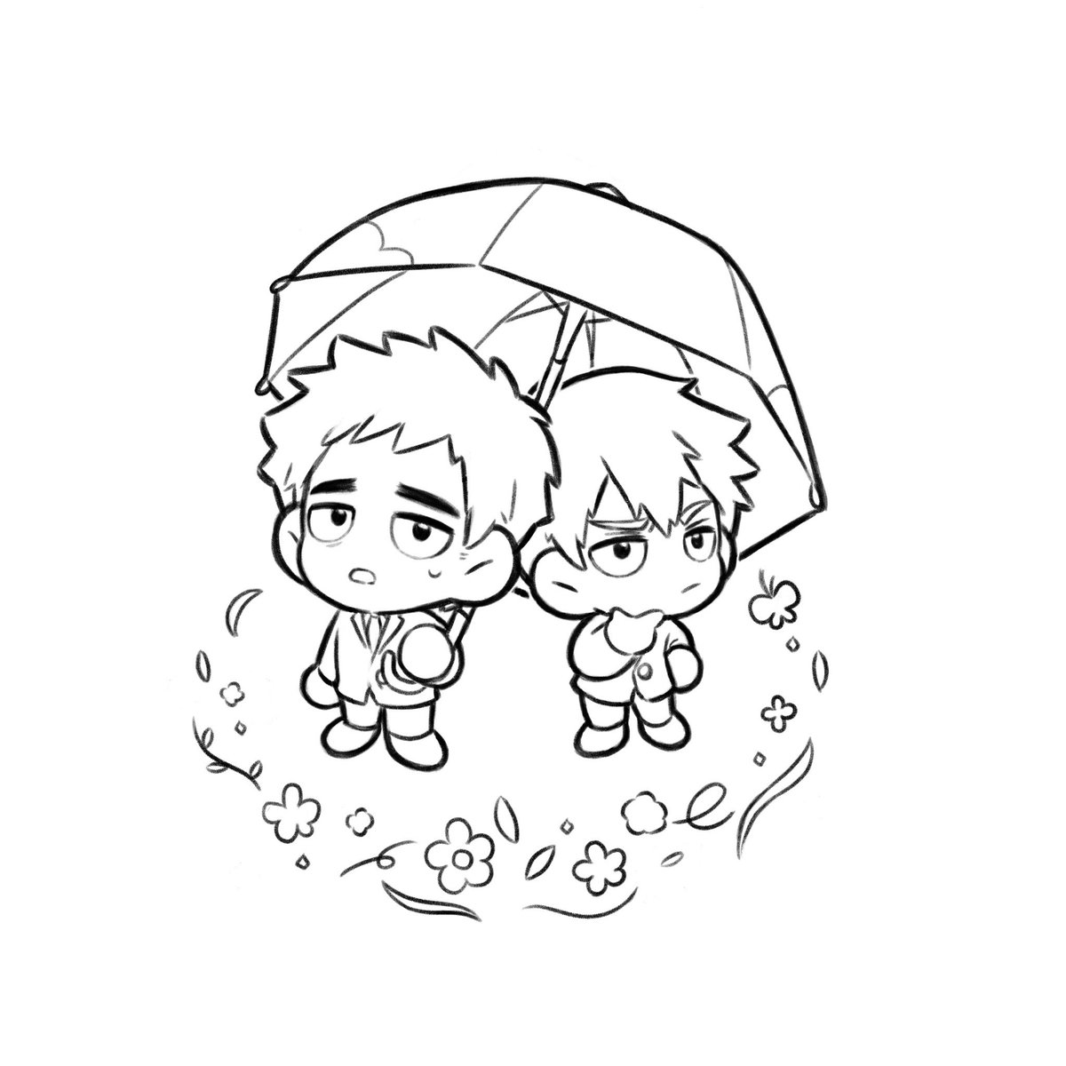chimpoli's tweet photo. #serirei #モブサイコ100 #芹沢克也 #霊幻新隆 rain https://t.co/O5RQPc3BH8