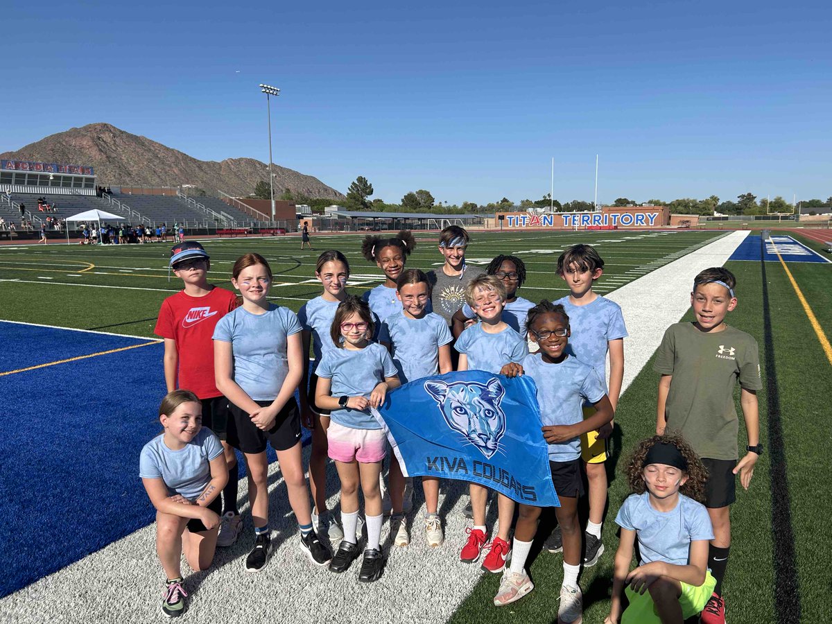 Kiva Track Team have it there BEST at the Tavan Track Meet today. Proud of all the effort. Thank you Tavan for inviting and hosting. It was a great experience!