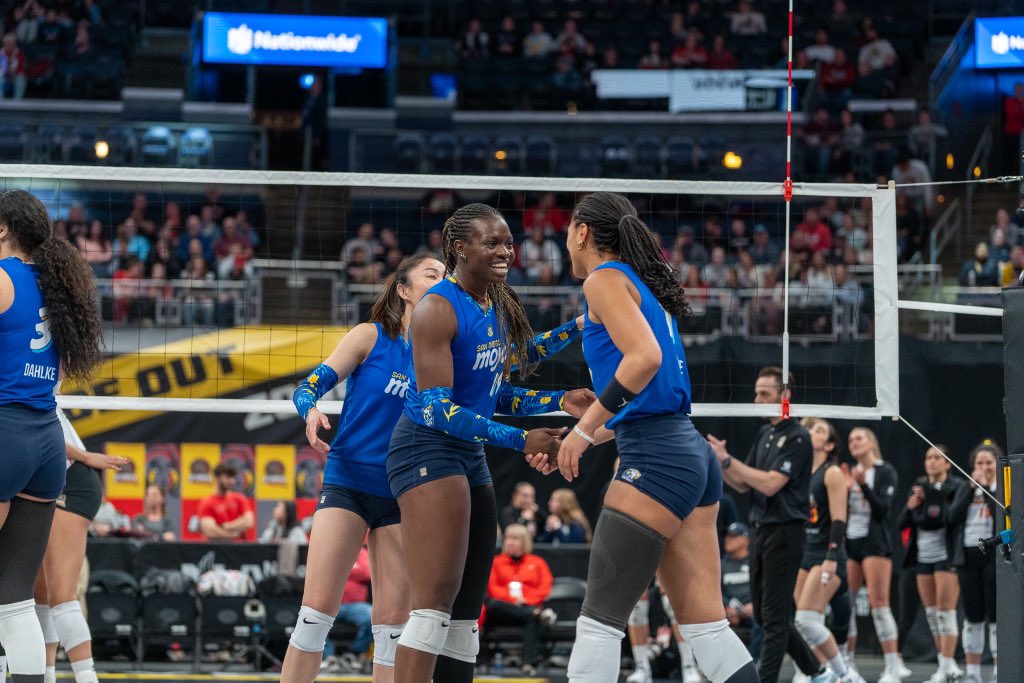 sandiegomojo's tweet photo. The Mojo rise to the occasion with a thrilling five-set victory in Columbus‼️
#LetsGoMojo | #REALProVolleyball https://t.co/1nTIVTRD7y