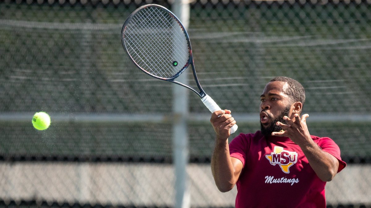 🎾 RECAP | No. 18 Midwestern State remained undefeated in the LSC before its showdown with No. 19 UT Tyler, sweeping Dallas Baptist at MSU Tennis Center on Friday afternoon, 7-0. #StangGang bit.ly/49z9RDN