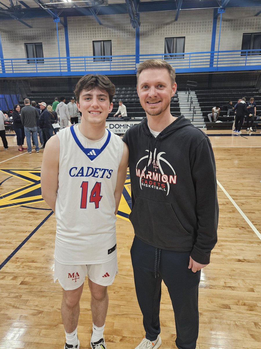 It was so much fun watching Evan play in the CCL/ESCC all-star game. 
So proud of him for all he's done for Marmion basketball!