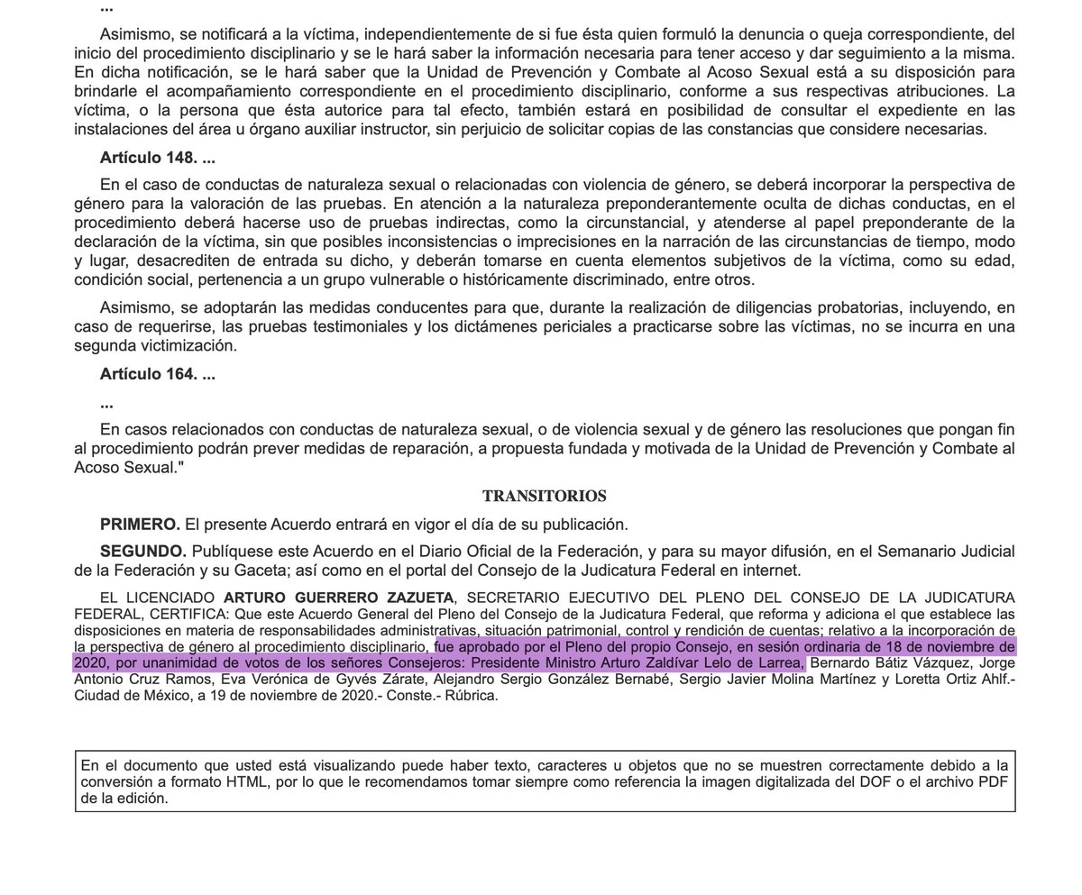 La posición de @ArturoZaldivarL es francamente patética. La admisión de denuncias anónimas y sin pruebas ni es inédito ni grave. De hecho, ¡el mismo Zaldivar! en 2020 votó a favor de que este tipo de denuncias procedan en ciertos casos. De ese tamaño son sus mentiras.