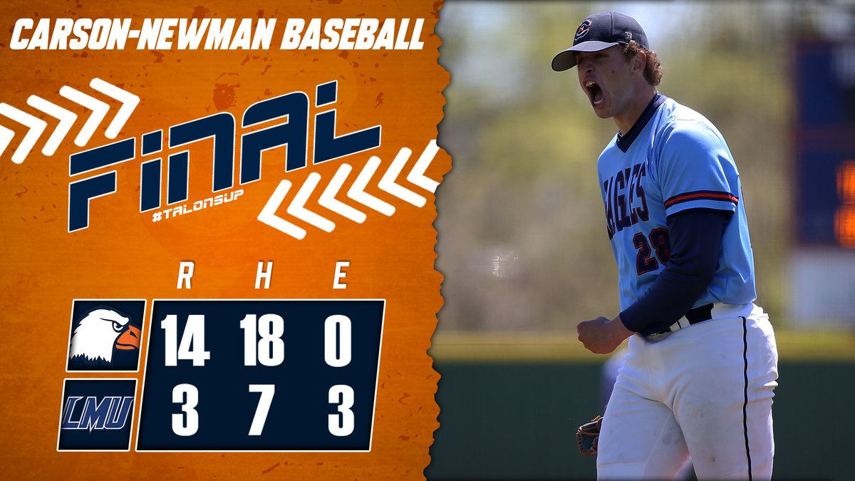 First career 4⃣hit days for <a href="/DentenJames/">James Denten</a> and <a href="/Logan_Floyd11/">logan floyd</a> 
4⃣ hitters with 3 RBI days
Quality start from <a href="/NoahPrid/">Noah Pridmore</a> 

<a href="/CNBaseball/">Carson-Newman Baseball</a> ties a season-high for hits and holds one of the league's best offenses in check for a convincing series opening win✅

🗞️ bit.ly/4cSLIuK