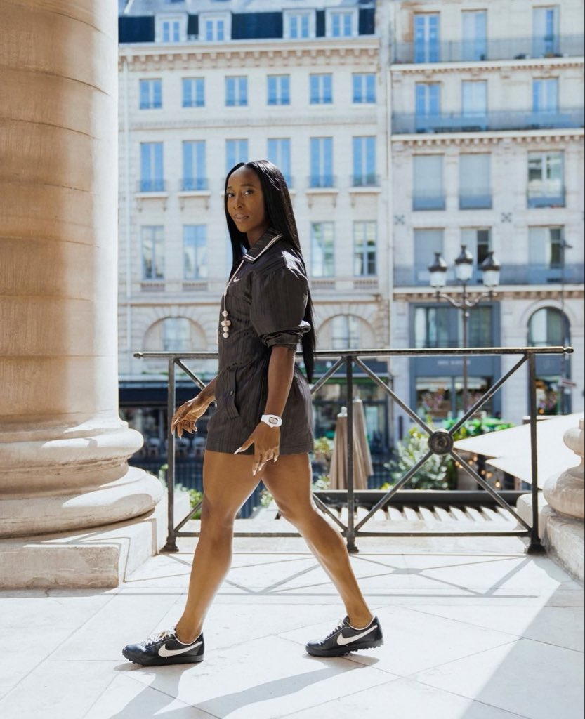Olympic and World Champion Shelly-ann Fraser-Pryce 

📍 Paris, France

#NikeOnAir2024
