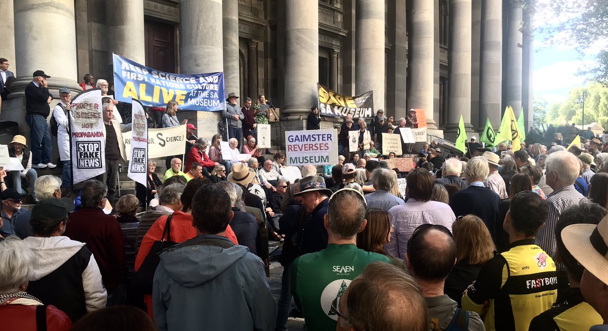 Save @SAMuseum rally #Adelaide