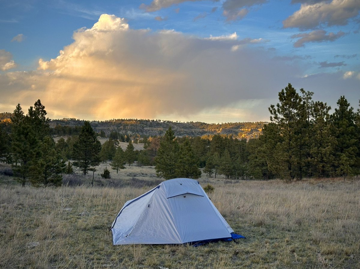 Grassland camping at its finest