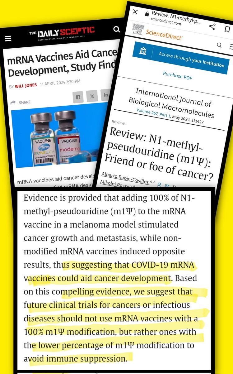 More worrisome research. The link to the International Journal of Biological Macromolecules is set out below. The vaccine was administered without medium or long-term safety data due to a perceived public health emergency. The 'emergency' no longer exists, and the vaccine should