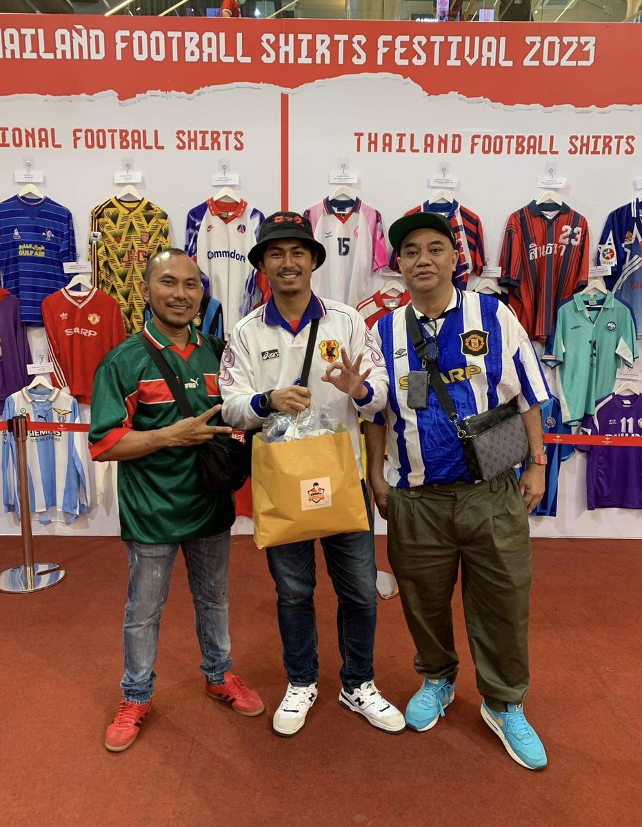 At Thailand Football Shirts Festival 2023 bener bener your shopping wonderland