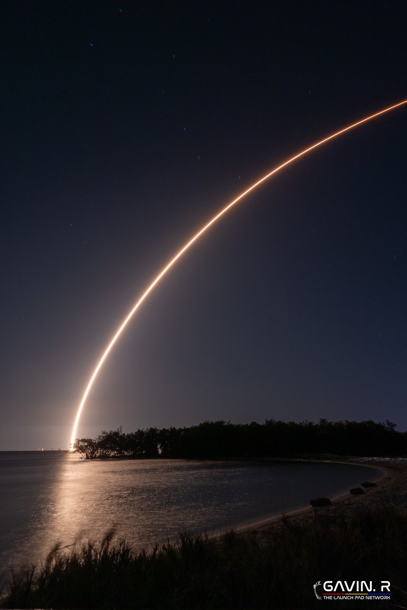 T W E N T Y F L I G H T S 🚀 Tonight Falcon 9 booster B1062 flew for the 20th time, being the first booster to achieve this milestone. Huge congratulations to the entire @SpaceX team! 📸: me for @TLPN_Official