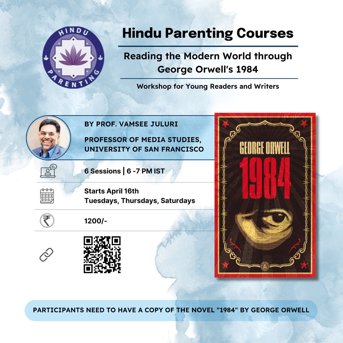 Parents, this is precisely the sort of thing to watch for. Unless we develop clarity of thought, viveka, it’s bound to happen. Teaching shlokas is not enough. Attend our workshops, read our guide on handling activism. This is more insidious than it looks - the kurti that she…