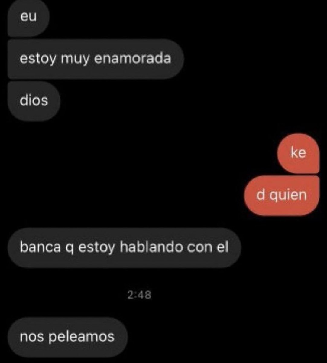 nos peleamos