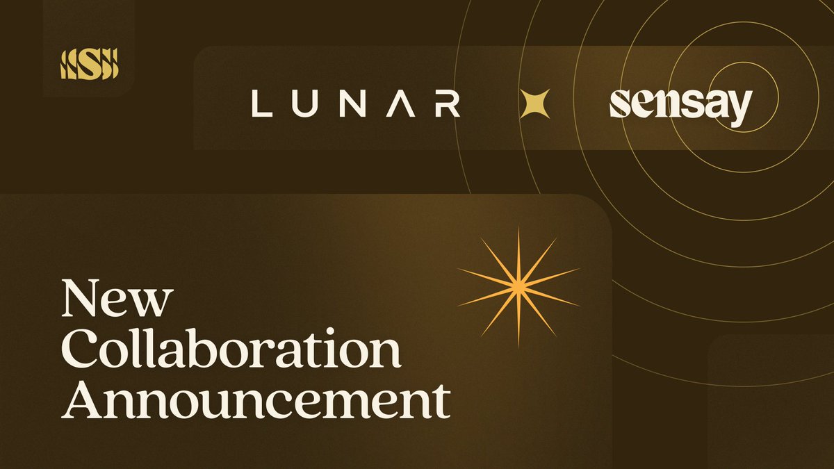asksensay's tweet image. Thrilled to announce our collaboration with @LunarStrategy! 🌟

As a leading Web3 marketing agency, Lunar Strategy has played a pivotal role in the evolution and expansion of Sensay and the $SNSY token.

Looking forward to seeing where this exciting collaboration will take us 🚀
