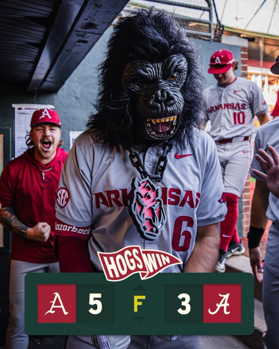 YOUR DIAMOND HOGS ARE 12-1 IN SEC PLAY.