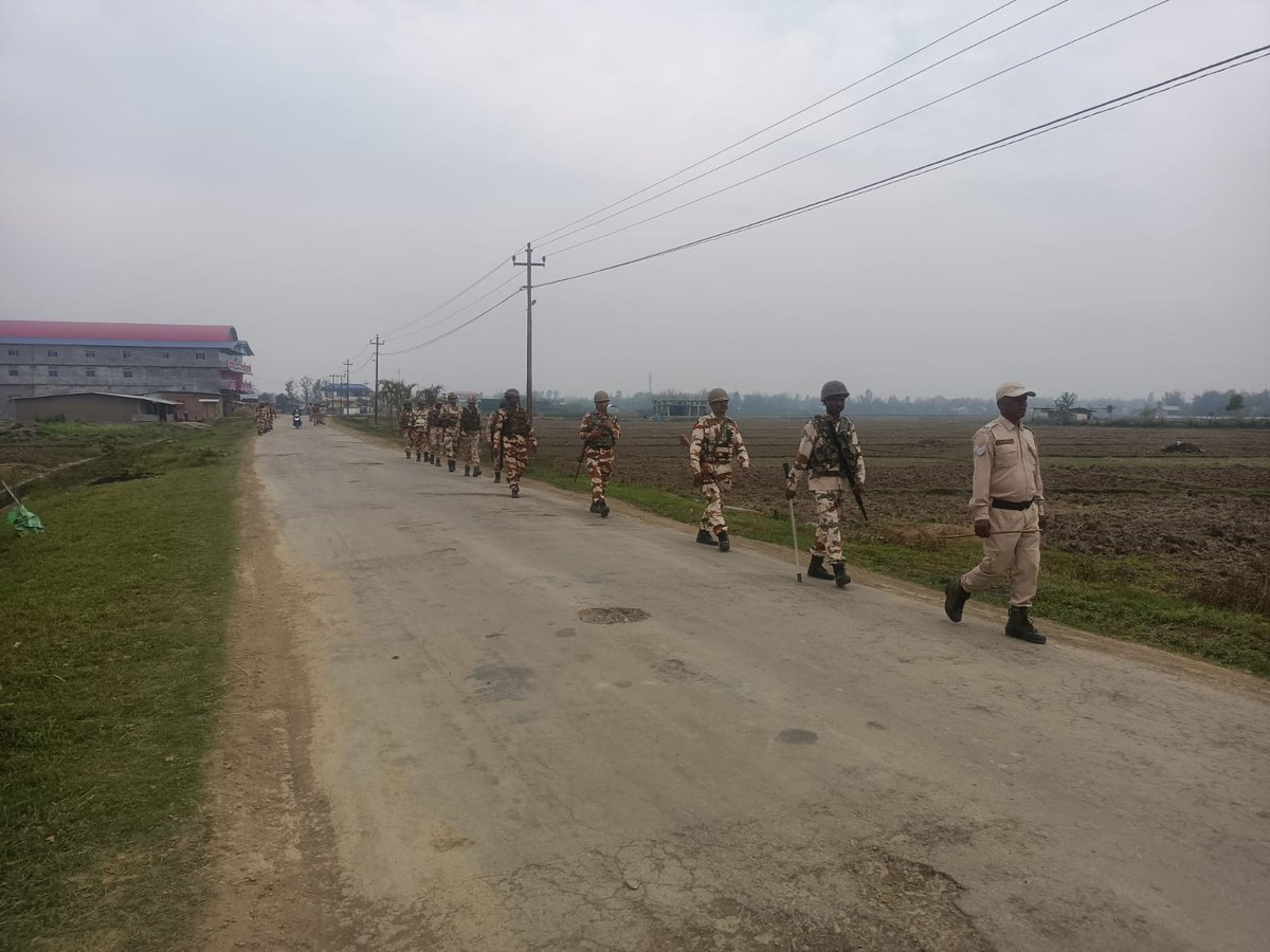 Search Operation, Movement of Essential Items and Naka Checking: Movement of 171 vehicles along NH-2 with essential items have been ensured. Strict security measures are taken up in all vulnerable locations and security convoy is provided in sensitive stretches in order to…