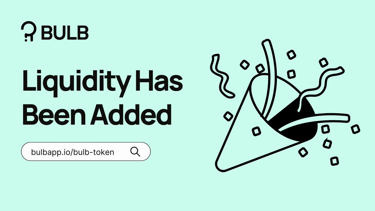 Liquidity added...That is all 🚀