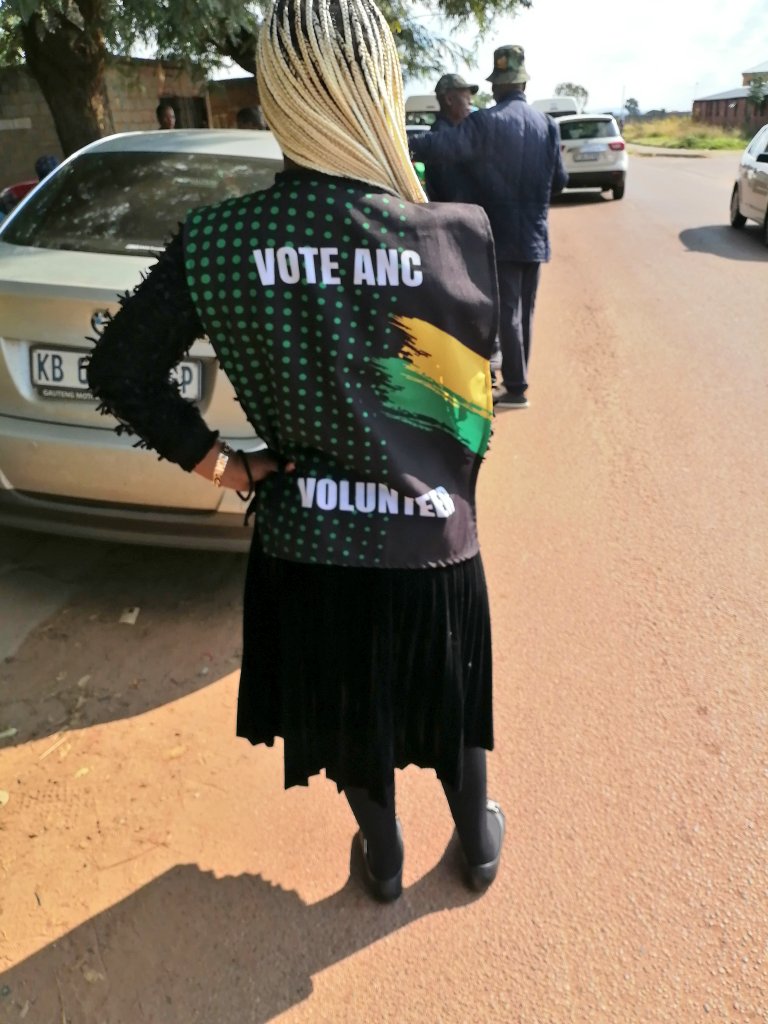 I am proudly voting for the ANC on the 29th of May 2024 🟡🟢⚫🗳️ #VoteANC2024 #letsdomoretogether