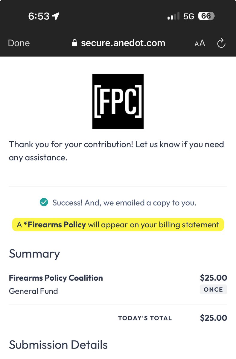 Happy birthday @davidhogg111! We firearm owners couldn't think of anything better for our cause than donate to @gunpolicy on your special day.