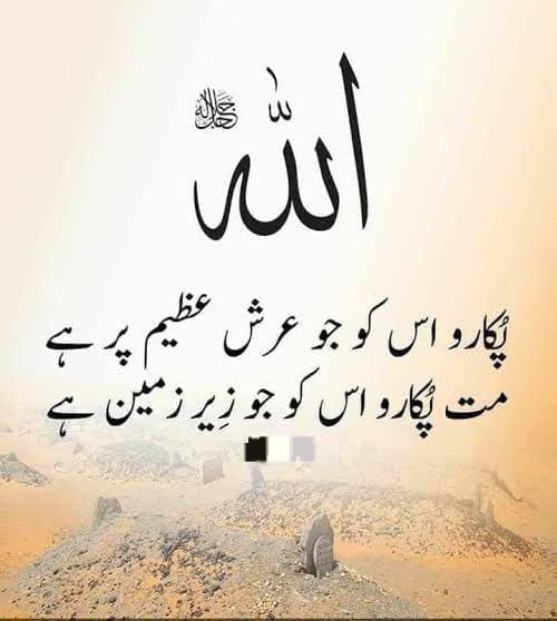 السلام علیکم
( پیغام زندگی )

*مُــردہ وہ نہیـــں جس کـــے بدن ســے روح نکل جائــے ؛ مُــردہ تو وہ ہـــےجــو یہ نــہ سمجـھ سکـــے کہ اس کـــے پــروردگار کــے اس پــر کیا حقــوق ہیــں••••*