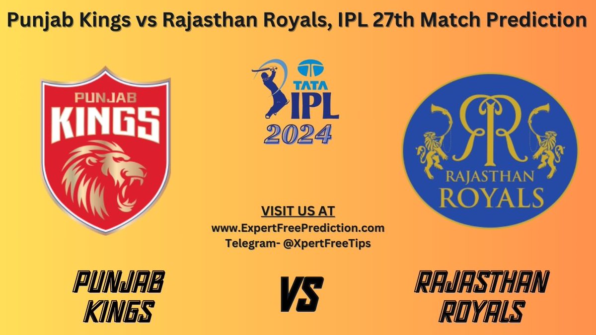 Punjab Kings vs Rajasthan Royals IPL 2024 27th Match Prediction

#RRvsPBKS #PBKSvsRR #RAJvsPUN #PUNvsRAJ #IP27thMatch #PunjabVsRajasthan #PunjabKingsVsRajasthanRoyals #IPL2024 #viratkohli #ipl #msdhoni #rohitsharma #cricket #ExpertsFreeTips

Read Here- expertfreeprediction.com/pbks-vs-rr-bet…