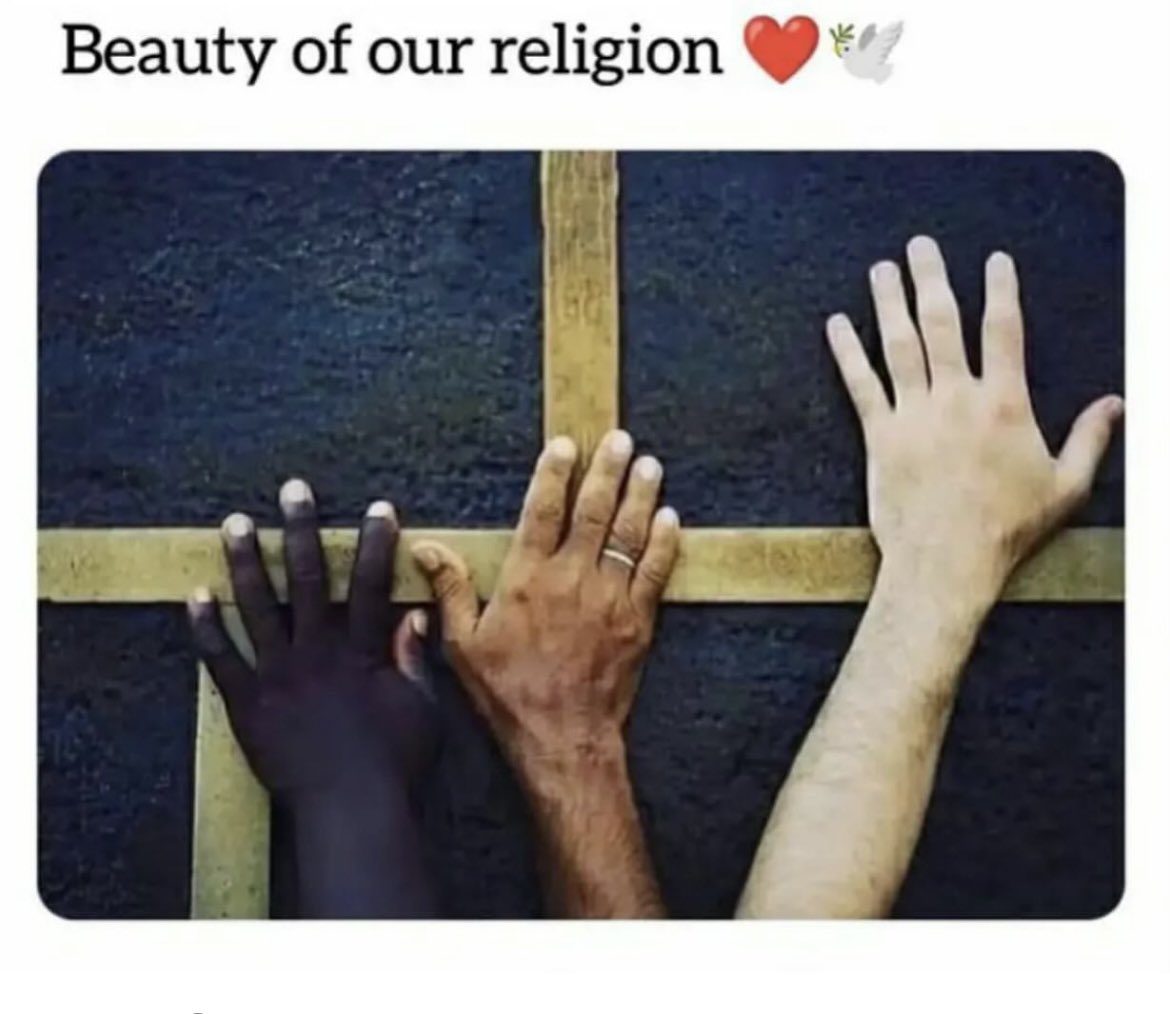 Equality in Islam.❤️