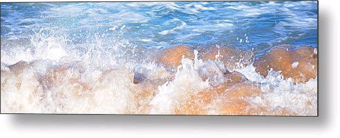 #Wave up #Close - #Panorama #Metal #Print by Kaye Menner great for #bathroom or #outdoors or any wall. #Outdoor OK not too much weather. bit.ly/3VPpALM