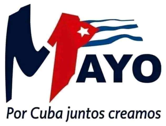 #ConDeZurdaVoy a celebrar este #1Mayo. 
¡Por Cuba juntos creamos!
#DeZurdaTeam ❤️🇨🇺