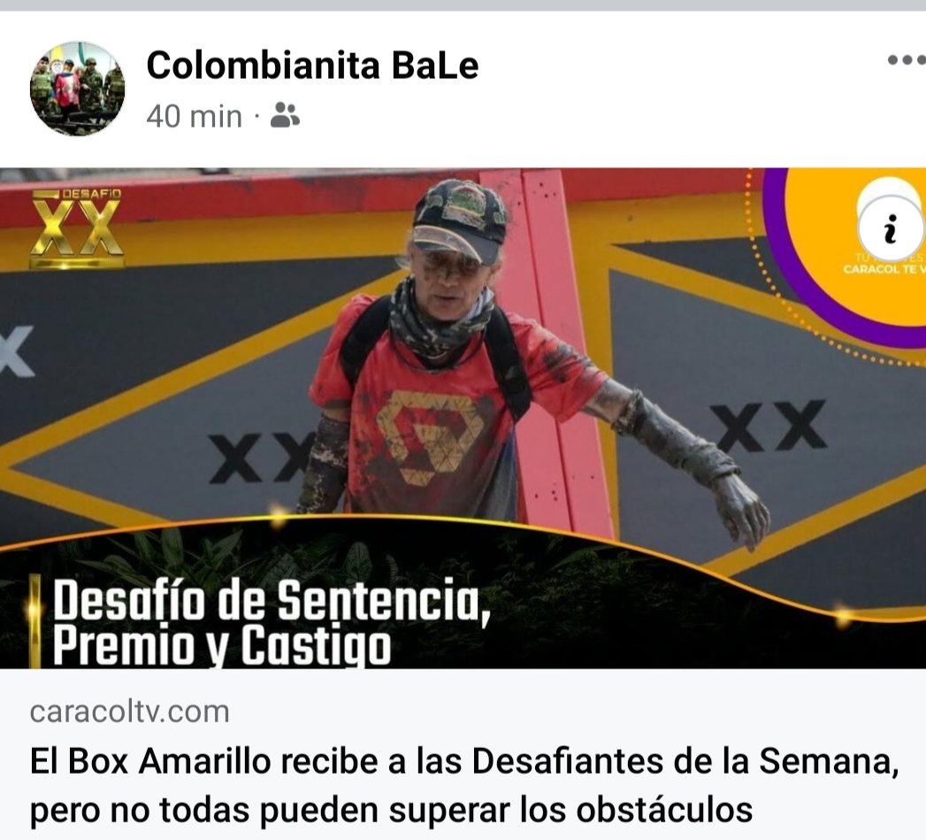 LaMasPixelada's tweet photo. .🇨🇴Mi participación en el programa de #Caracoltv  Desafío XX   con honor y orgullo en #ModoPixelado rindiendo homenaje a mis amados #HijosPixelados🪖 @COMANDANTE_EJC @COL_EJERCITO @corpomatamoros @emisoraejercito @ejercito_COPER @Ejercito_Davaa @Ejercito_Div4 @Ejercito_Div7 🇨🇴. https://t.co/nchHK1V0Jq