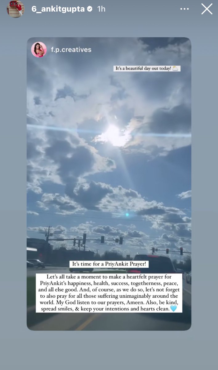 Good morning you all😍

#PriyAnkit