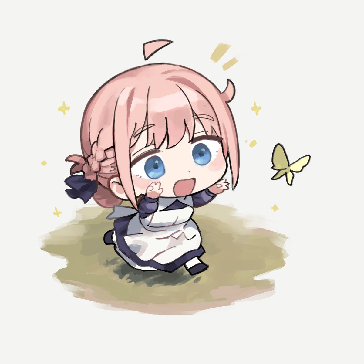 Come back here~! 🦋