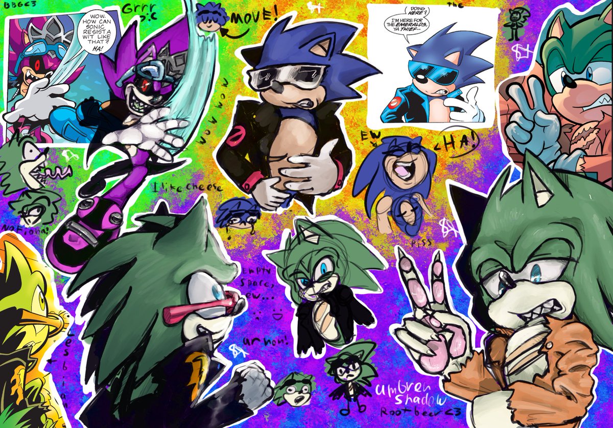 I redrew Scourge panels in my style
#sonicthehdgehog #archiesonic #scourgethehedgehog #redraw #art #commission