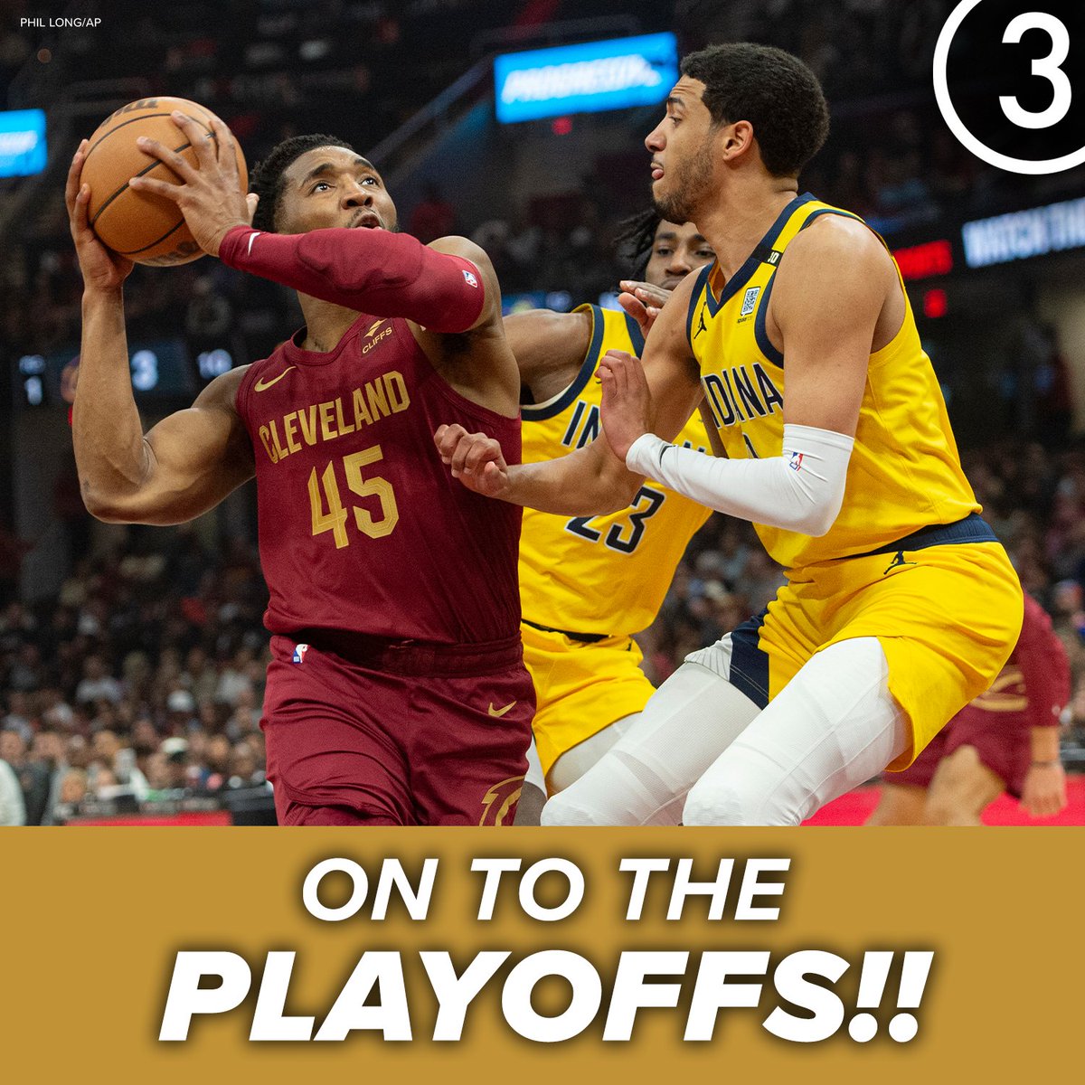 CLINCHED!!! The #Cavs are officially headed to the #NBAPlayoffs following a 129-120 win over the #Pacers. 🏀😤

READ MORE: wkyc.com/article/sports…