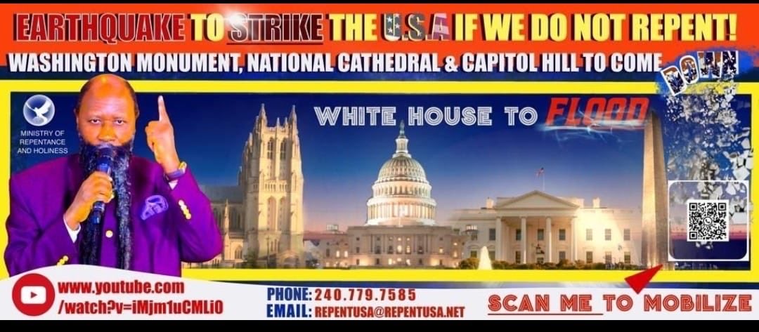 The LORD has spoken Judgement against USA. May the Nation come together and Repent before The LORD to avert this Judgement.

#CumanaConference
#RepentUSA