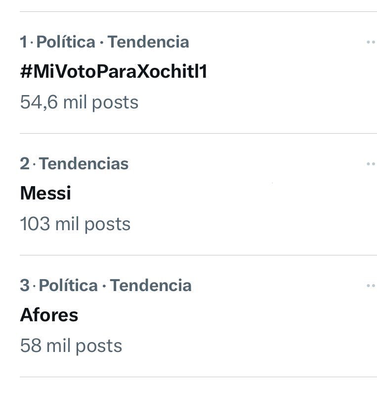 Viernes 20:00 horas. A las 00:00 dejamos de tuitear el hashtag1 y empezamos a tuitear el hashtag 2 #MiVotoParaXochitl2