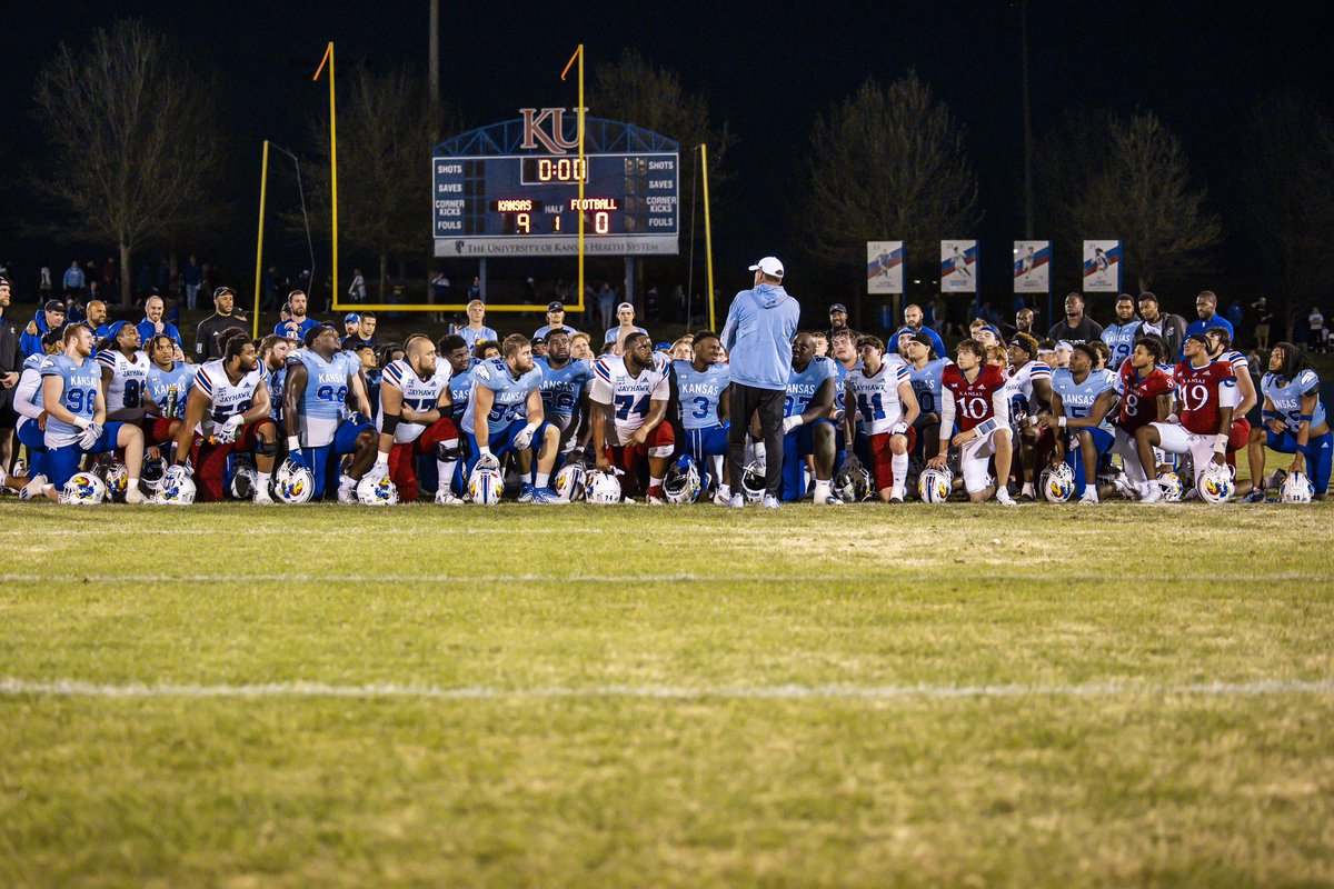 Great night. Great spring. Rock Chalk. See ya this fall.