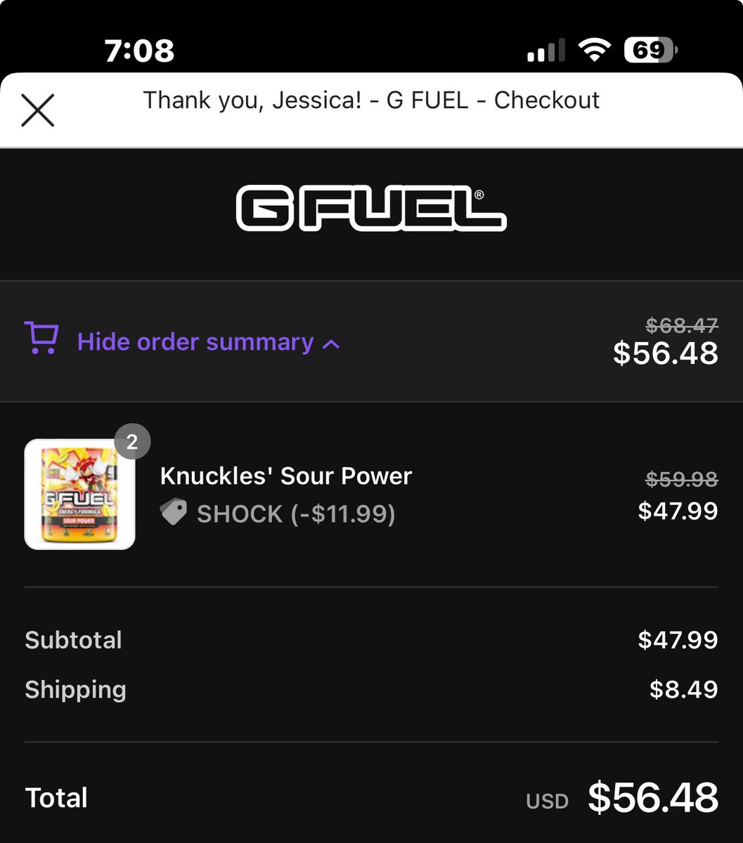 Used code Shock. This will be my first time trying this flavor. @ES_FTW