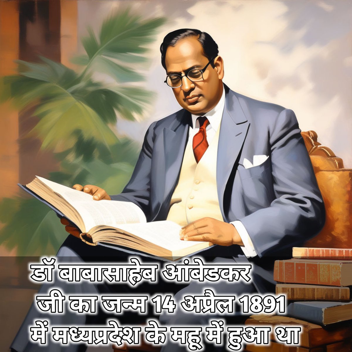 डॉ बाबासाहेब आंबेडकर जी का जन्म 14 अप्रैल 1891 में मध्यप्रदेश के महू में हुआ था #जयभीम