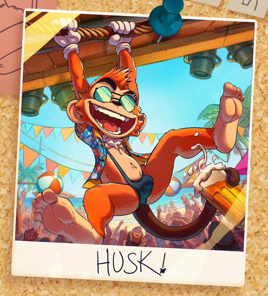 🌞SPRING BREAK!🌊- Oh yeah, it's Husk!