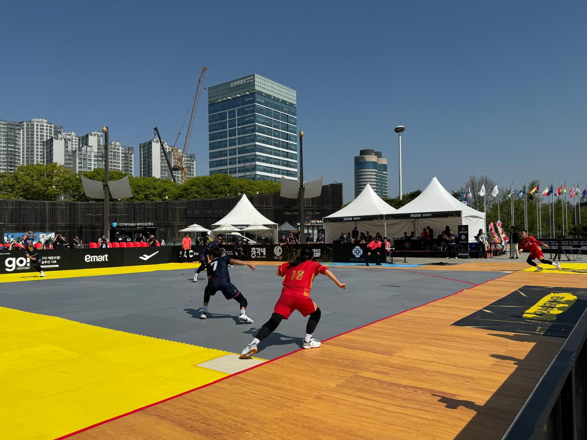 Game #2 2nd Baseball5 Asia Cup 13-16 Apr 2024 - Peace Plaza Olympic Park Seoul.
CHN 2 v HKG 0 (11-1, 13-3)
Game #3 SGP v KOR ongoing. Then Game#4 THA v JPN.
Catch all live on GameTime &amp; KBSA YouTube