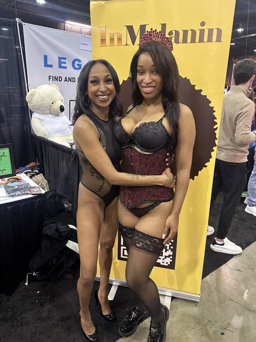 With @LanaRyderxxx in @exxxotica day one 🥰❤️