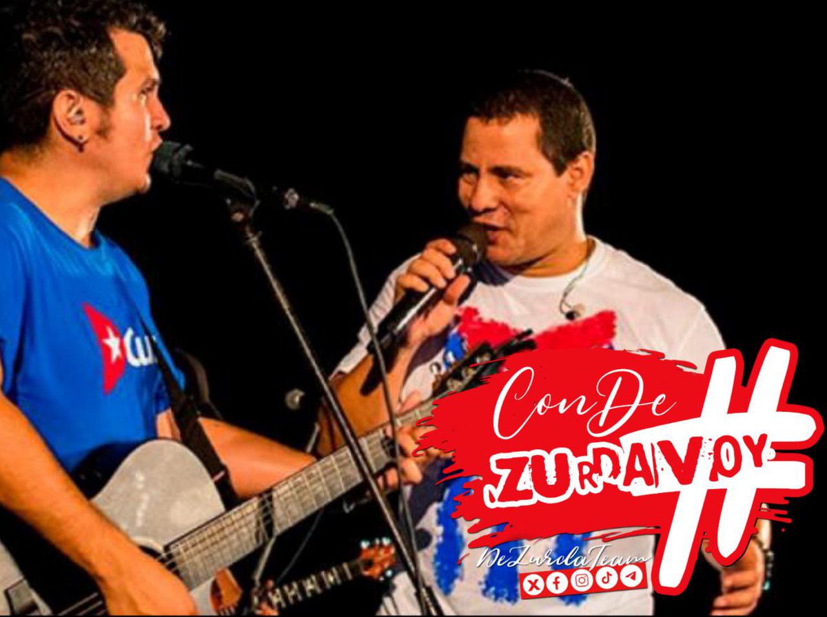 #ConDeZurdaVoy a cantar las canciones de #BuenaFe. 🎶Qué estoy haciendo aquí Amando a este país como a mí mismo No, que va No hay heroísmo Vine a darle un beso al mundo y nada más🎶 #DeZurdaTeam